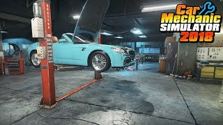 Car Mechanic Simulator 2018 (PC) ep09 Light blue FMW Roadster (Story order 09)