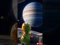 Dino goes to Space 🚀🦖 | Cartoon Dino | Dino Park  #cartoon #animation #ai #space #saturn #dinosaur