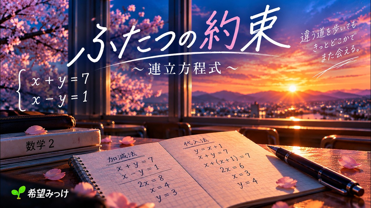 連立方程式の歌 『ふたつの約束』