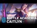 Battle Academia Caitlyn Skin Spotlight - League of Legends