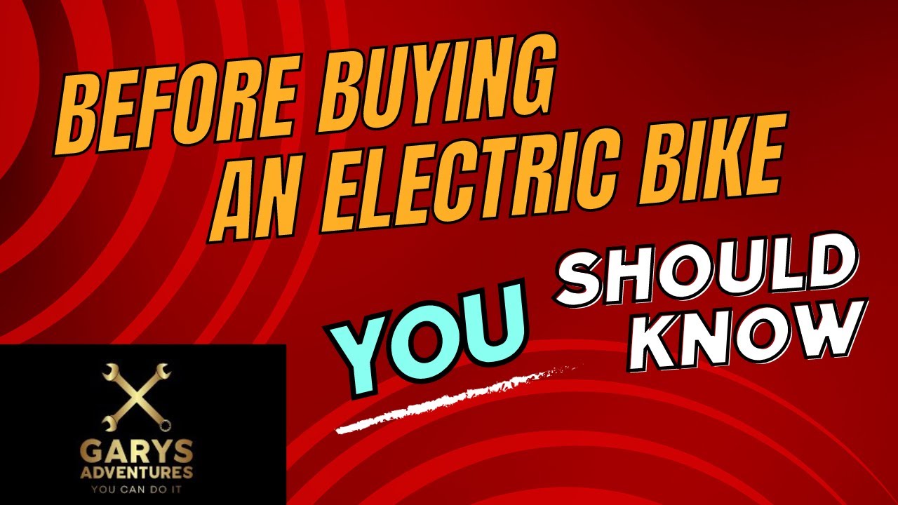 "Electric Bike Buying Guide 10 Essential Things to Consider!" YouTube