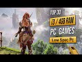 Top 30 Low-End PC Games for i3 & 4GB RAM (2026)