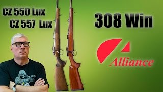 Обзор-сравнение CZ-550 Lux 308Win и CZ-557 Lux 308Win