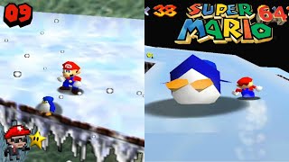 Penguin Lost; Penguin Race!  [Super Mario 64 Part 9]