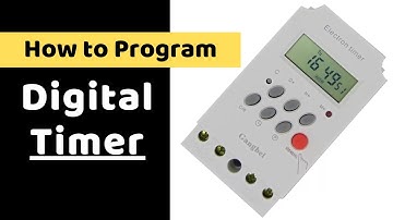 How to program Digital Timer Switch - Weekly Timer Switch