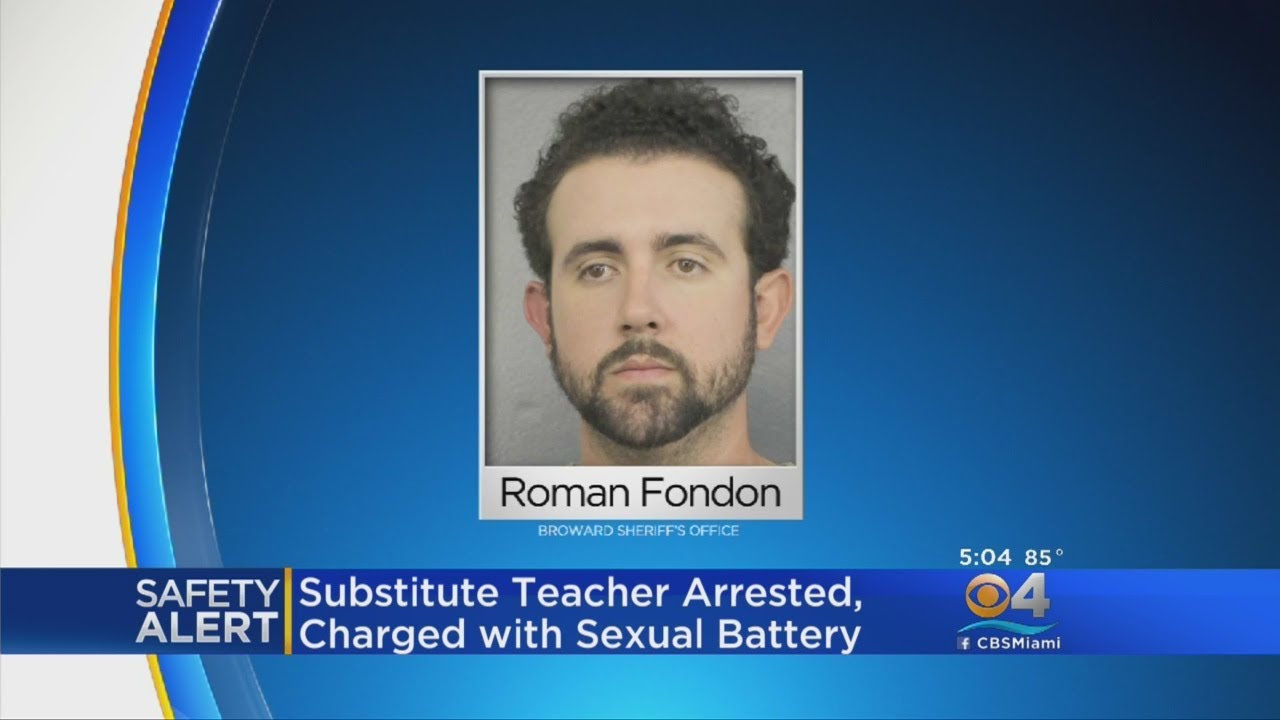 Substitute Teacher Charged With Sexual Assault On Minor - YouTube