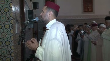 دعاء ختم القرآن الكريم بمسجد القدس في ليلة السابع والعشريين القارئ يحي حساين