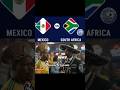 South Africa v Mexico today! Who are you supporting? #summerofgoals #fifaworldcup #africa