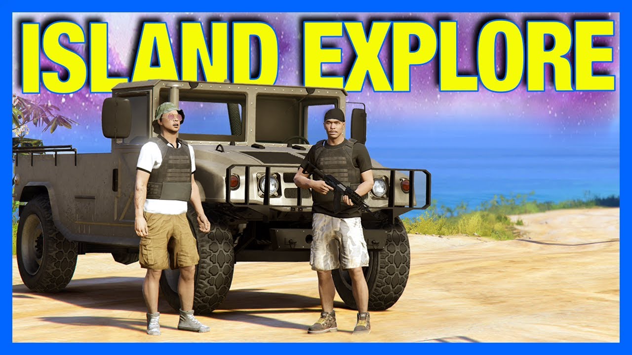GTA 5 Online : NEW Island Exploration!! (GTA Online Island Heist Part 1)
