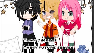 Team seven meets their future selves•SakuHina•Sasunaru• Kero&Harlo