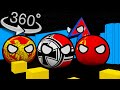 VR PACMAN SIMULATOR COUNTRYBALLS (360 VR)