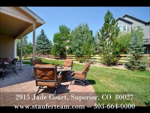 2915 Jade Court, Superior, CO home video tour