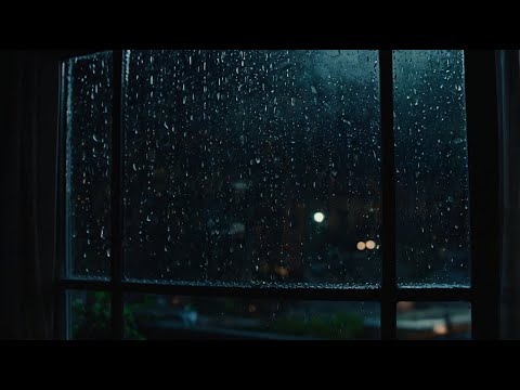 Thunderstorm – Dark Screen | Thunder & Rain Sounds to Fall Asleep Fast
