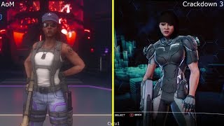 Agents of Mayhem vs Crackdown 3 Xbox One Gameplay Comparison