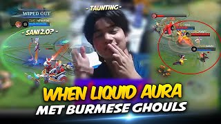 WHEN LIQUID AURA MET BURMESE GHOULS, CRAZY TEAM FIGHTS! 🤯