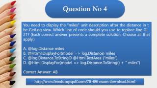 70-486 Practice Exam