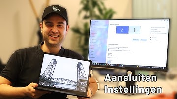 Een los beeldscherm aansluiten op je laptop (Windows) + de instellingen
