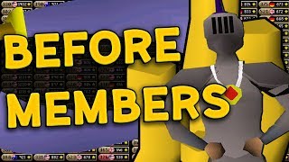 What To Do Before Becoming A Member In OSRS [Old School Runescape 2018]