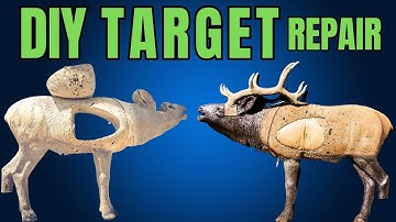 DIY 3D Target Archery Repair Kit