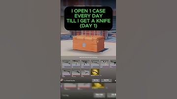 I Open 1 Case Every Day Till I Get a KNIFE (Day 1) #cs2 #FYP #caseopening #Dailycase #cs2moments