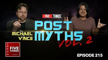 Post Myths Vol. 2: YouTube, hard drives, ProRes, what editors should know, and safe guides