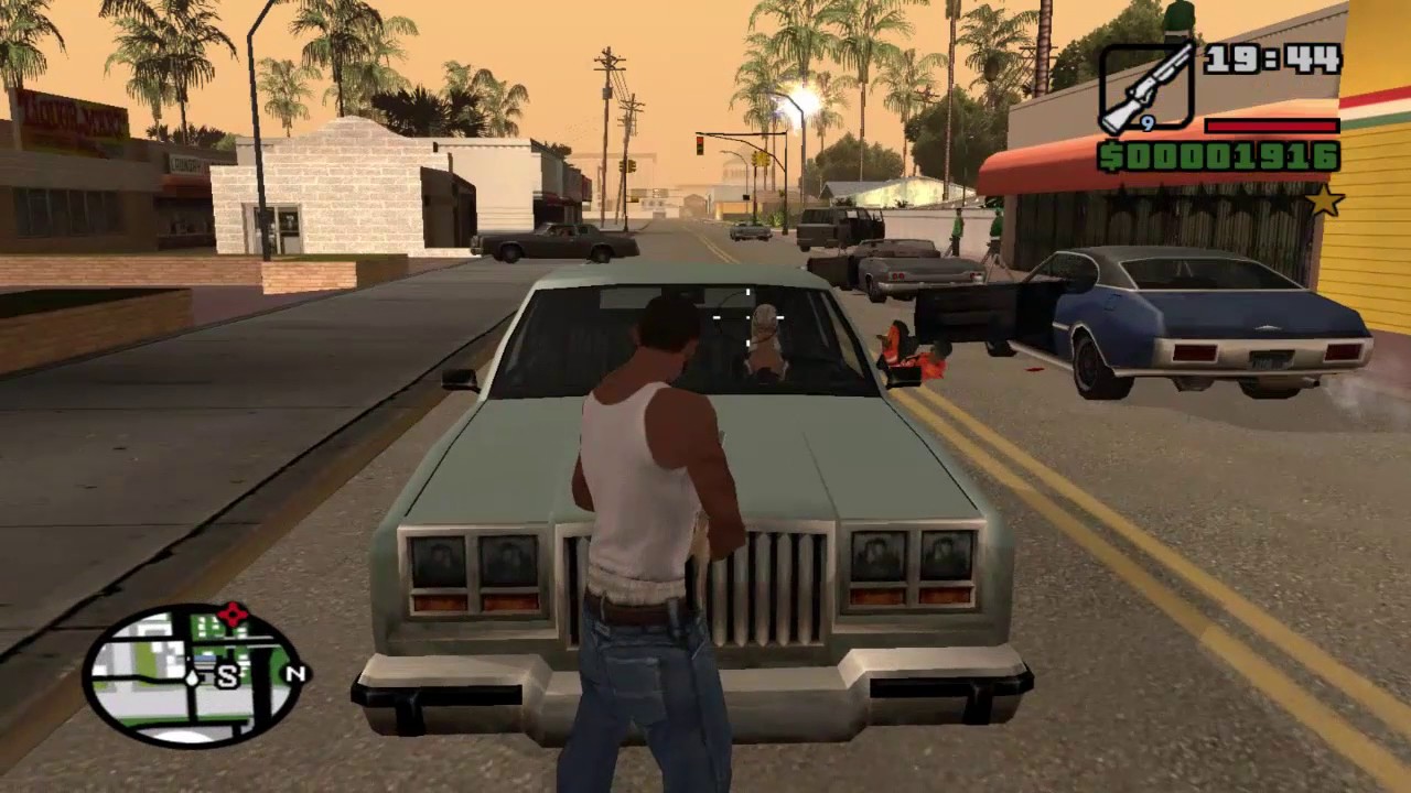 GTA V Kill Flash Effect for GTA SA - GTA San Andreas CLEO MOD