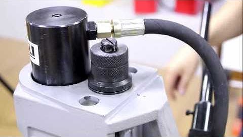 YG12A Roll Grooving Machine Operation Video