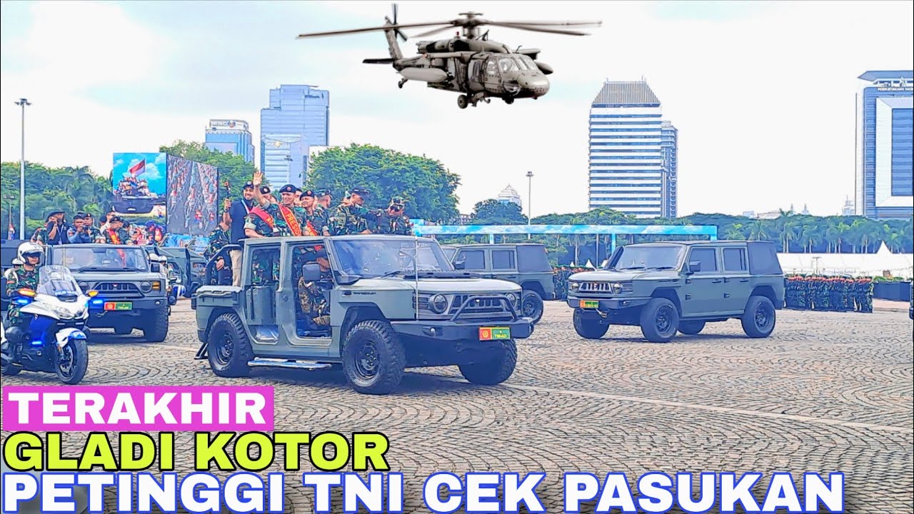 Mantap!Update Latihan Prajurit TNI Kamis 2 Oktober 2025 Monumen Nasional