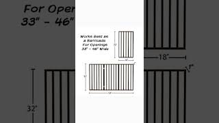 The Perfect Indoor Pet Gate for Your Home!