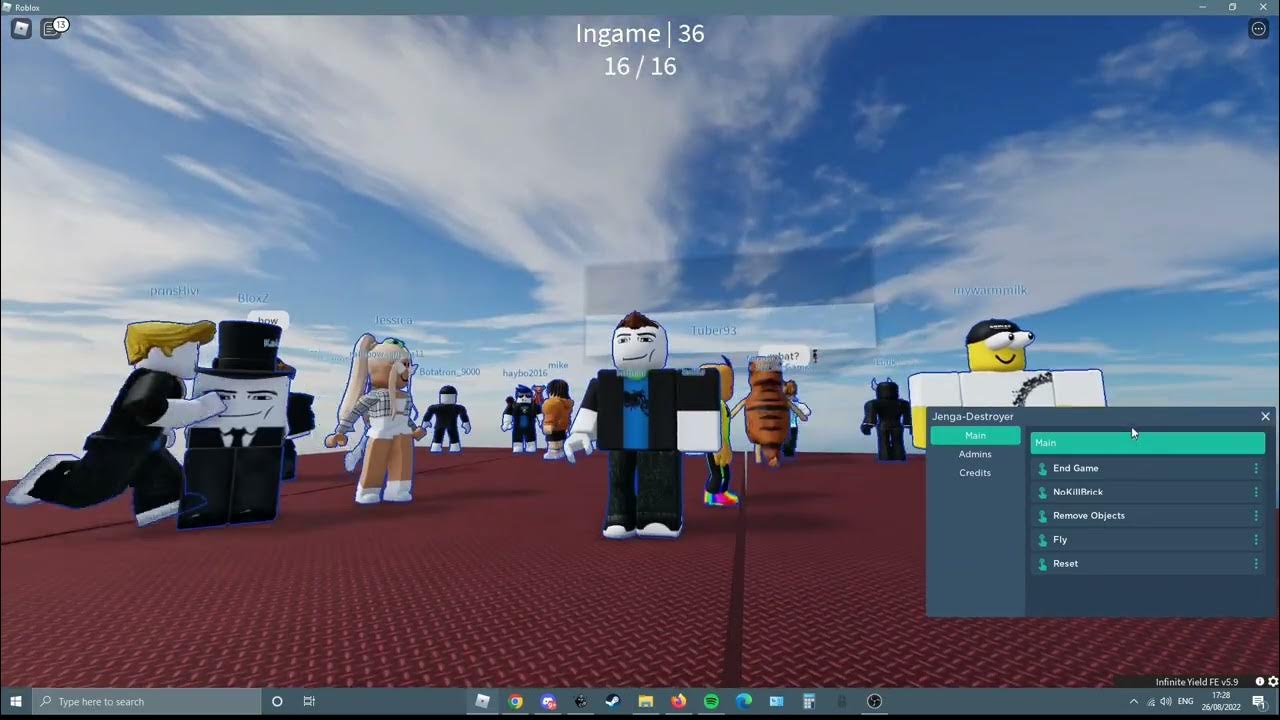 NEW Roblox Jenga OP SCRIPT PASTEBIN WORKING INSTANT WIN FOR TOWERS