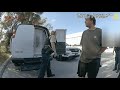 POLICE BODYCAM : Man arrested after lighting his female co-worker on FIRE.