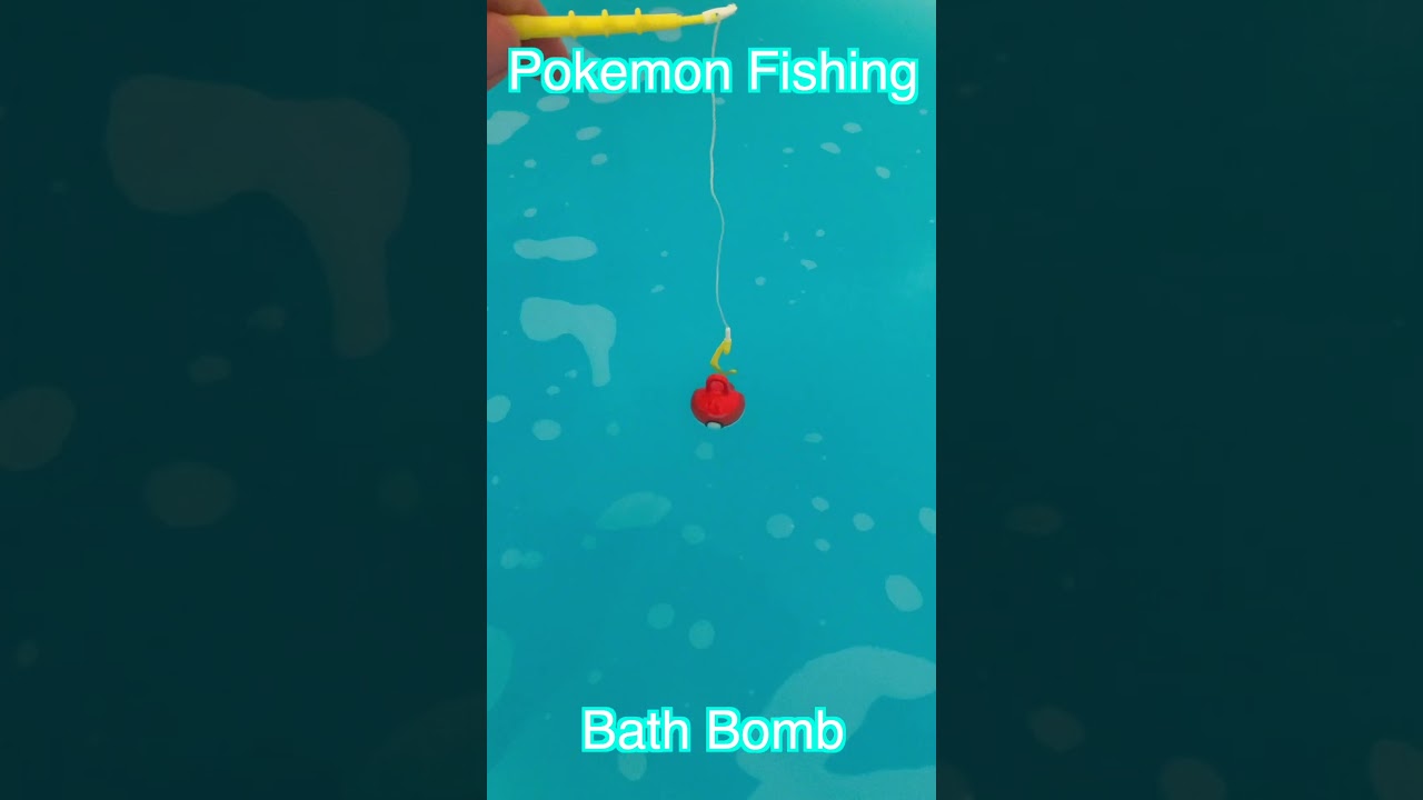 Pokemon bath bomb fishing #pokemon #japan #pokemoncenter 