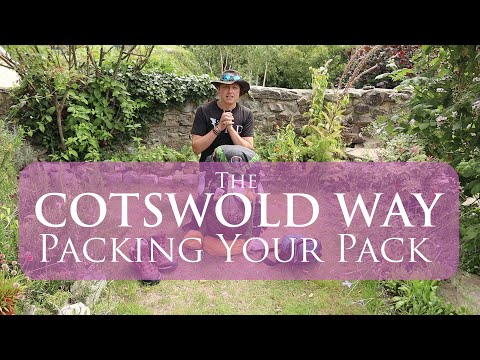 What To Pack For The Cotswold Way | Packing Your Pack