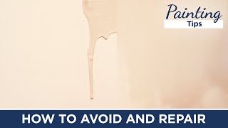 How to Fix and Avoid Paint Drip Marks | Five Star Painting