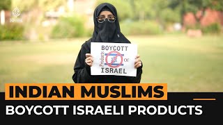 Muslim shops in India are boycotting Israeli products | Al Jazeera Newsfeed screenshot 3