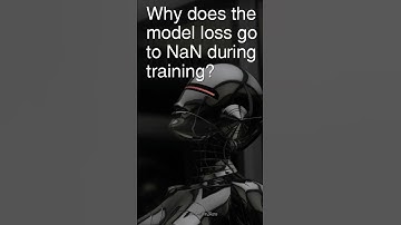 Today’s Question: Why does the model loss go to NaN during training? #interviewprep #datascience