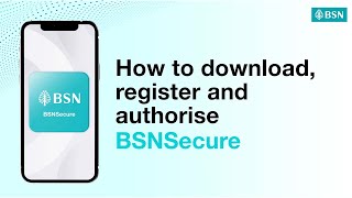 How to Download, Register & Authorise BSNSecure screenshot 1