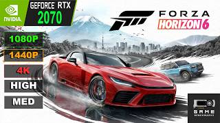 RTX 2070 | Forza Horizon 6 Performance Review / Benchmark 1080P, 1440P, 4K