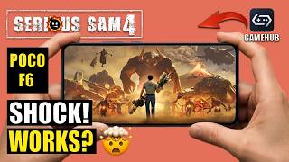 Serious Sam 4 on Android Poco F6 Gamehub Test