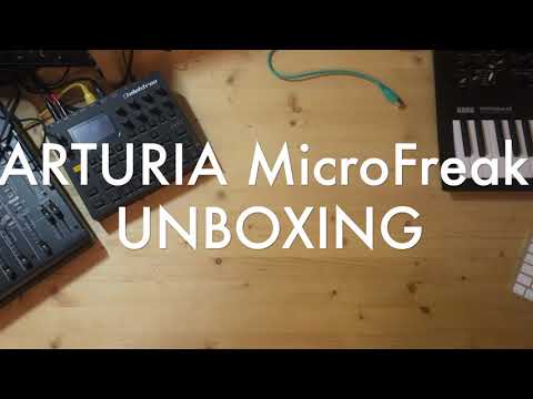 ARTURIA MICROFREAK UNBOXING