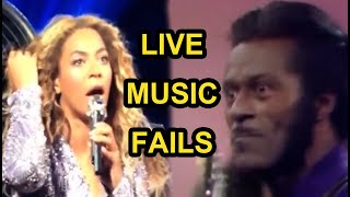 Video thumbnail of "Live Music FAILS!"