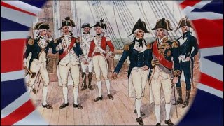 Heart of Oak - British Royal Navy Patriotic Song
British Royal Navy Patriotic Song Heart of Oak shown with images of Royal Navy ships, sailors, officers, and Royal Marines. Heart of Oak - British Royal Navy Patriotic Song