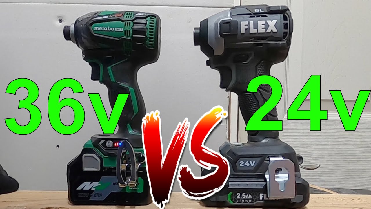 Metabo 36v Triple Hammer VS Flex 24v 