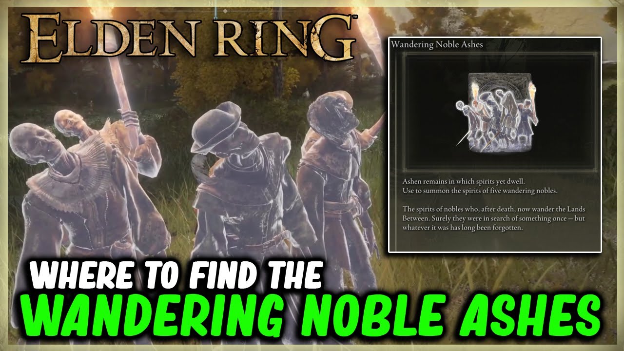 wandering noble ashes how to use