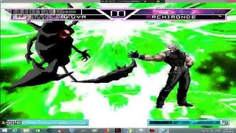 [Mugen 1.1b] S_Sakuya (12P) VS. Archimonde (6P)