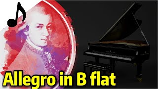 Allegro in B flat - Mozart【Cover by LYS】