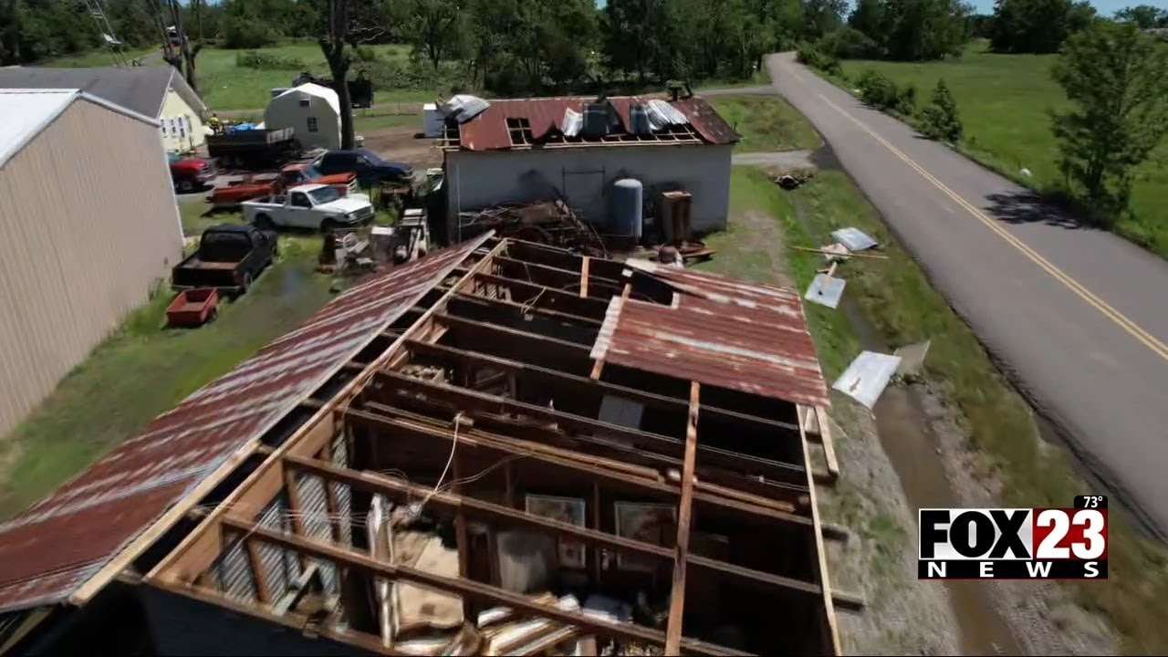 Video: Oklahomans in Pittsburg County are beginning to clean up damage ...