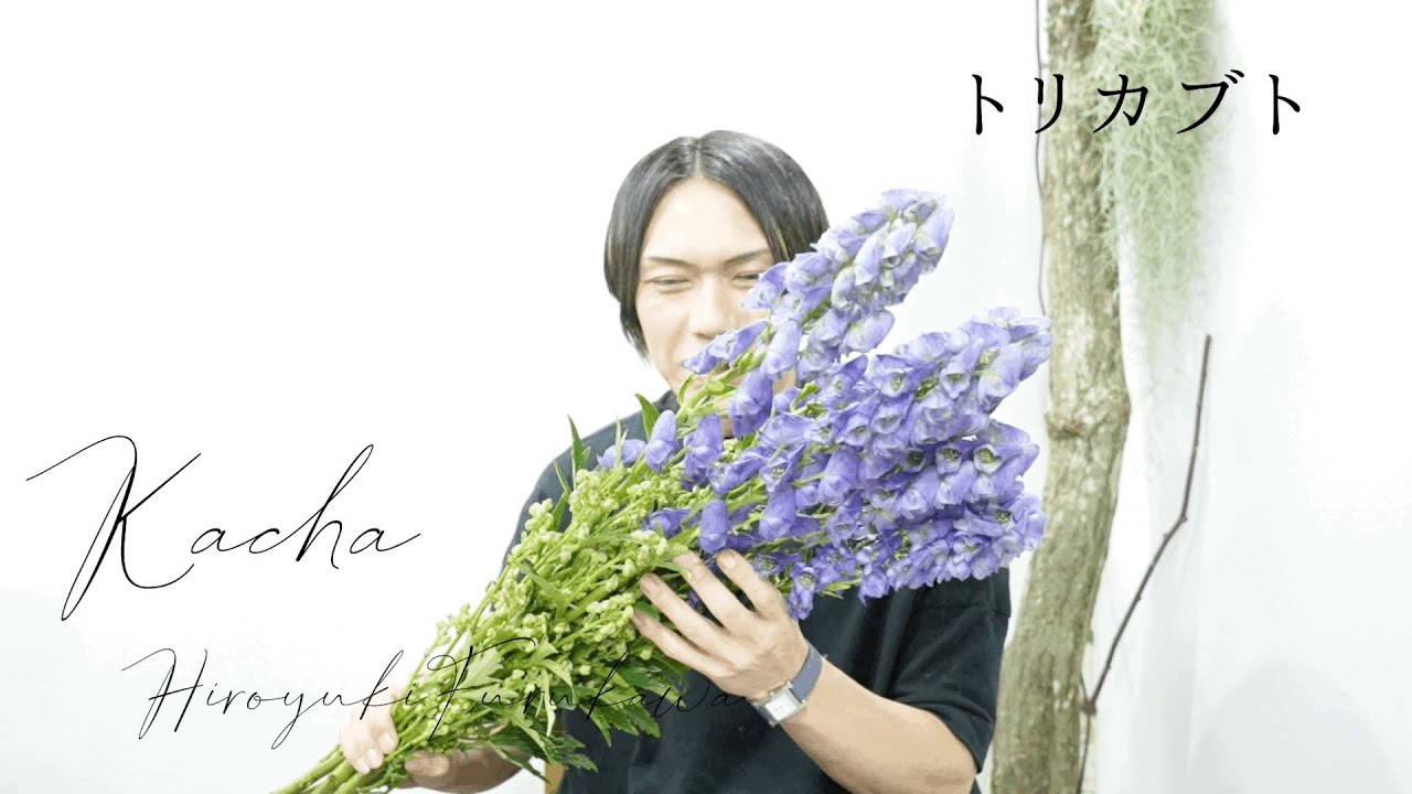 花屋 植物界最強の毒花トリカブトの魅力と解説 投げ入れをする Youtube