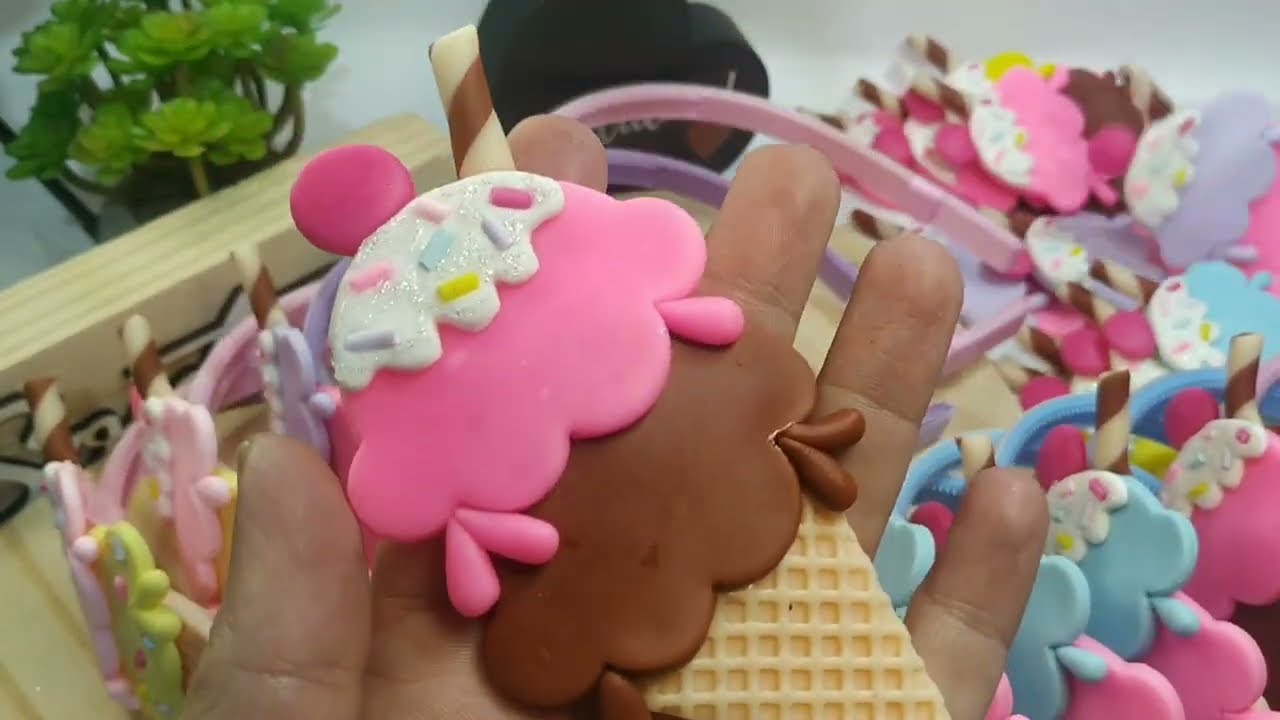 Pap Tiara Sorvete c/ Dicas Acabamento Iniciantes PAP - DYU