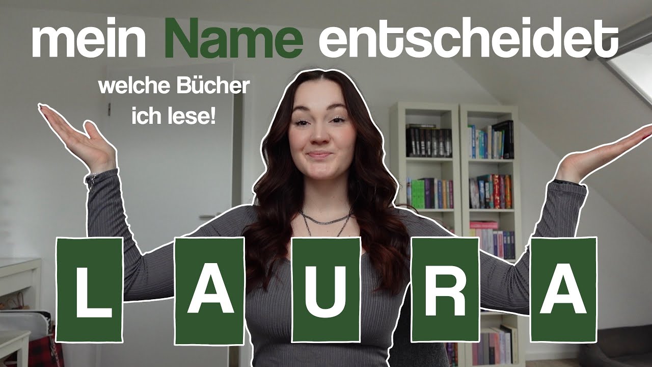 Ich lese 5 Bücher die mit den selben Buchstaben beginnen, wie mein Name 🔠🫶🏼📖